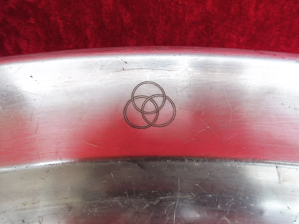 Bel, Vecchio, Grande Vassoio Krupp Argento Da Hotel Timbro 63Cm 2,7Kg - Immagine 2 di 4