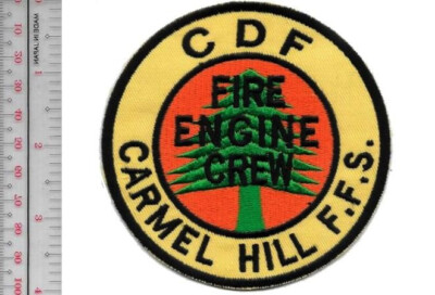 Hot Shot Wildland Fire Crew CA CDF Carmel Hill Forest Fire Station NO TARIFF