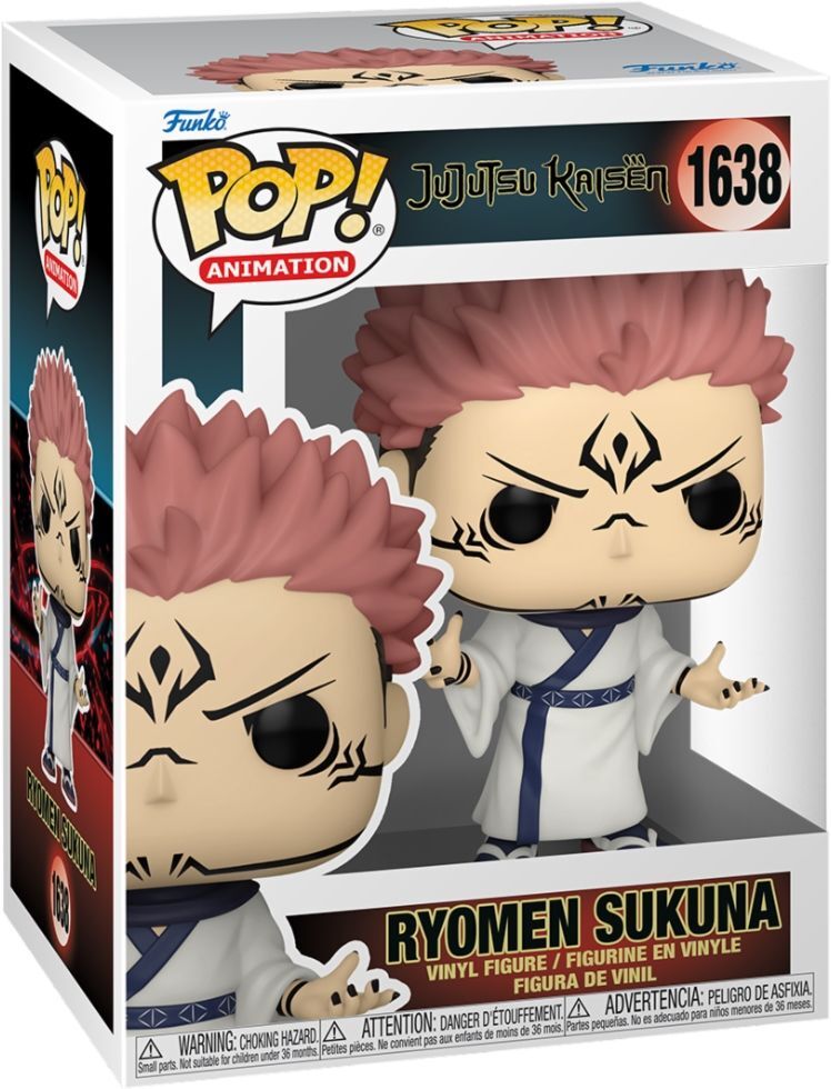 7849404 Merchandising Jujutsu Kaisen: Funko Pop! Animation - Ryomen Sukuna (Viny