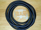 (5pcs) WIPER WASHER HOSE PARTS! FOR CLASSIC VEHICLES - CAR PICKUP WAGON ETC