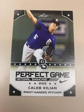 2015 Leaf Perfect Game Card #42 Caleb Kilian LPG PG !st Baseball Card RC Rookie