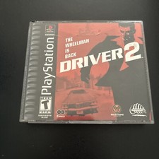 Driver 2 Black Label (Sony Playstation 1, PS1, 2000)