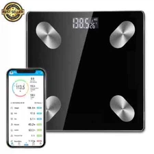 Bascula Inteligente Bluetooth Para Peso Corporal Medidor De Grasa Multifuncion