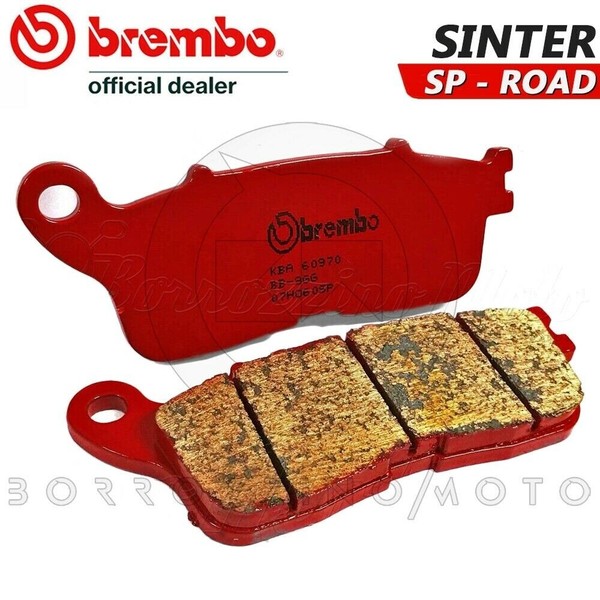 BremsbelÄGe Hinten Brembo Rot Sinter Honda VFR 1200 F W / DCT 2015-image
