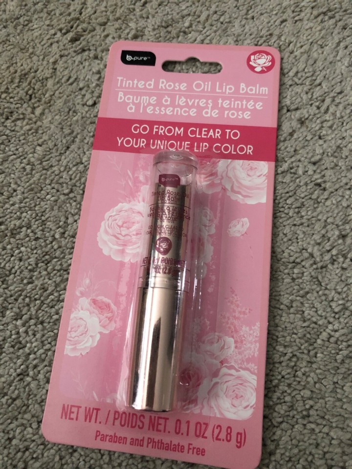 bpure Tinted Rose Oil Lip Balm Dollar Tree PH adapting eBay