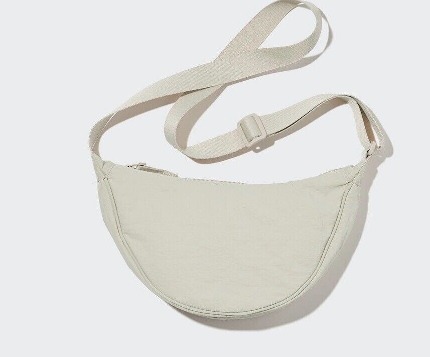 Uniqlo Women Round Mini Shoulder Bag Natural NWT eBay