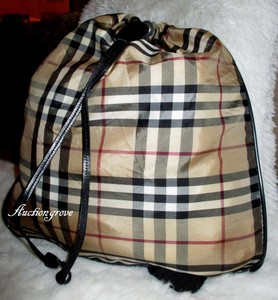 burberry drawstring backpack