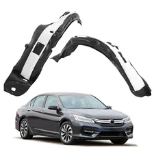 Left Right Side Fender Liner w/Insulation Foam For Honda Accord Sedan 2016-2017