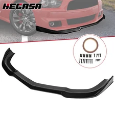 Fits 2011-2014 Dodge Charger SRT8 Glossy Black Front Bumper Lip Spoiler Splitter
