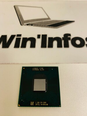 Processeur Intel Core 2 Duo T7100 1,80GHz SLA4A Pour Dell Latitude D630 - Occasion