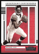 2021 Panini Contenders Legendary Contenders Michael Vick #LGD-MVI Falcons