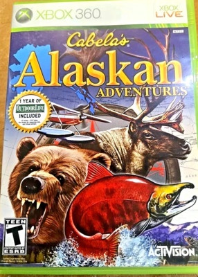 $80 Used XBOX 360/LIVE LOT * SKYRIM , CABELA'S ALASKAN , JUST DANCE 3 , FORZA 4
