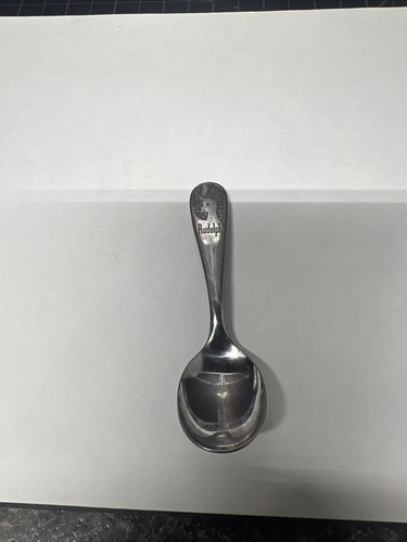 Vintage SEKI HAMONO KK RUDOLPH Reindeer Baby Toddler Christmas Spoon Japan