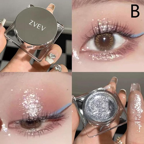 Single Glitter Eyeshadow Makeup Highlighter Pigments Cosmetics D3H7 - Picture 17 of 23