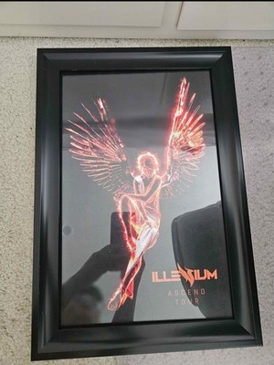 Illenium Framed 11x17 Ascend Tour Poster