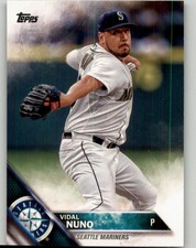 2016 Topps Vidal Nuno #641 Seattle Mariners