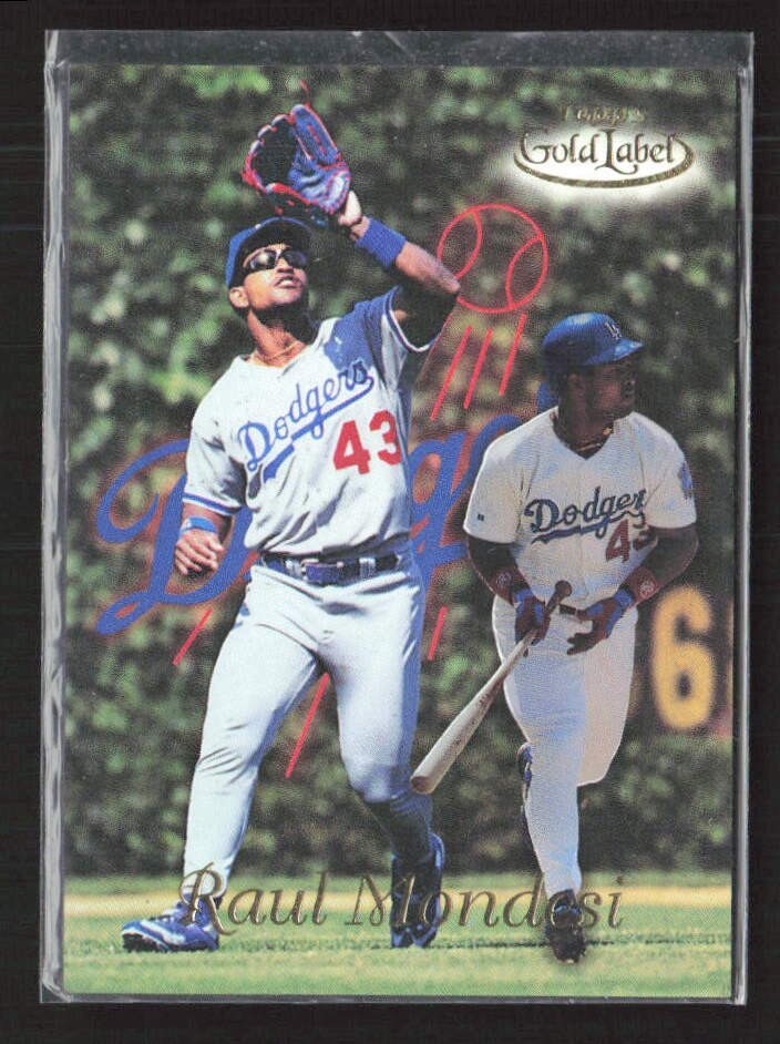 1999 Topps Gold Label #61 Raul Mondesi Los Angeles Dodgers (JT)