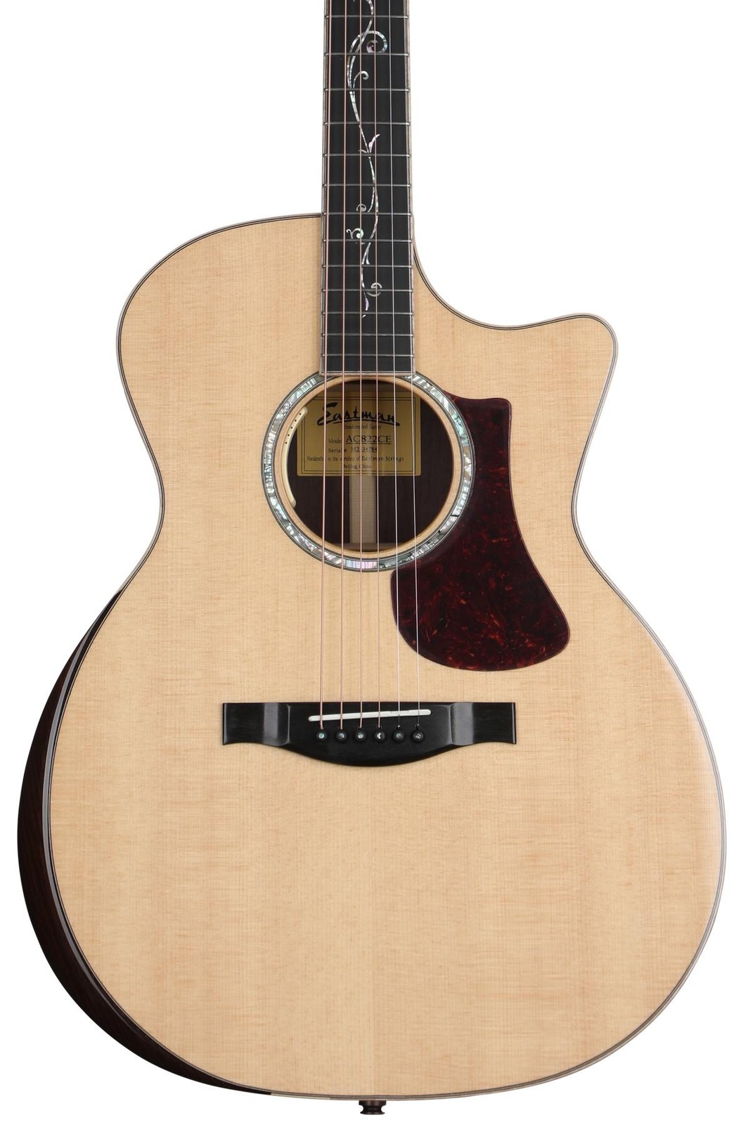 Eastman Guitars AC822CE Grand Auditorium Акустическая-электрогитара - Натуральная