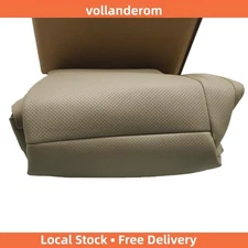 Driver Bottom Perforated Replacement Seat Cover Tan For 15-16 Chevy Tahoe LTZ