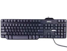 Dell RT7D50 USB Wired Mechanical Keyboard Black Very Good Condition PC