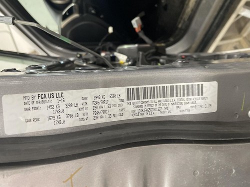 Chassis ECM Multifunction Includes TPMS ID 68211125 Fits 16-17 DURANGO 942885 - Foto 7 di 24