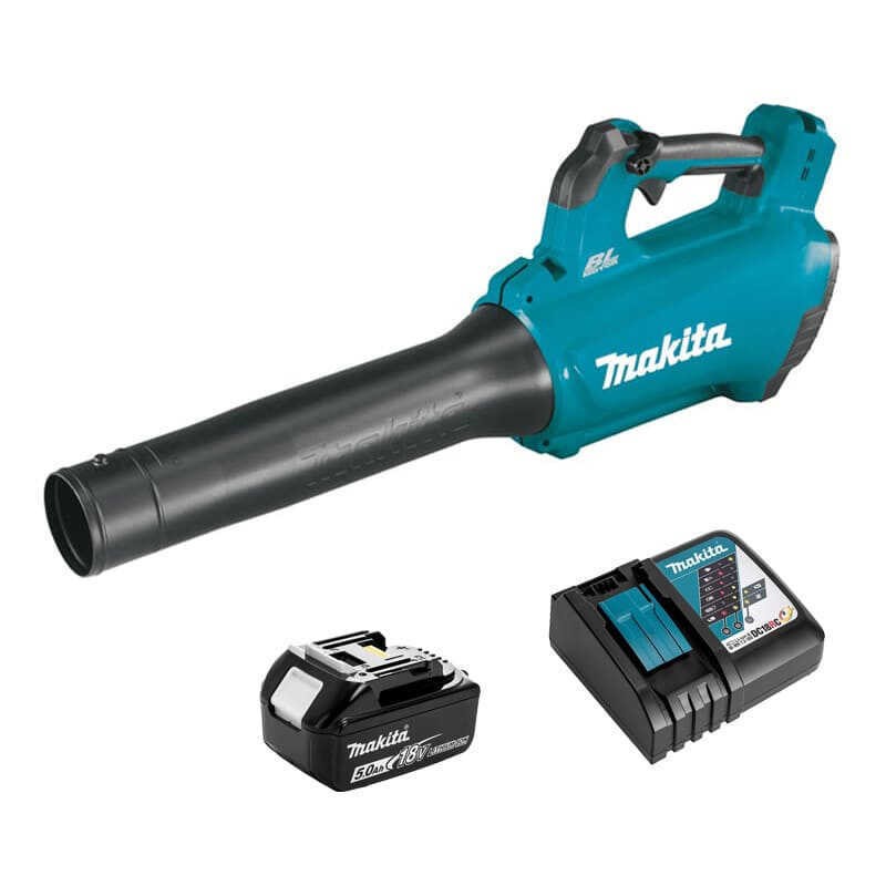 Souffleur 18V LXT Makita DUB184RT avec batterie 5Ah et son chargeur rapide