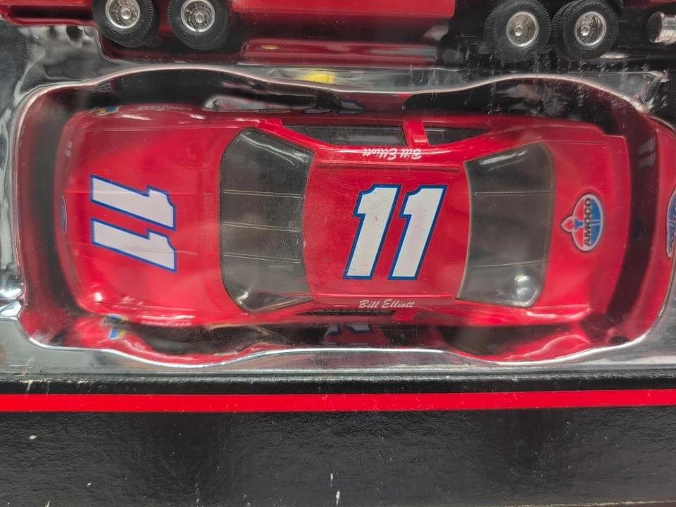 Bill Elliott #11 Amoco Ford 1992 Racing Champions Nascar Super Collectors Set - Image 3 of 4