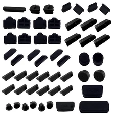 52 PCS Anti-dust Plugs Laptop Port Dust Plugs, Commonly Used 13 Types of Lapt...