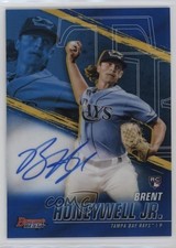 2021 Bowman's Best of Blue Refractor 46/150 Brent Honeywell Jr #B21-BH Auto et6