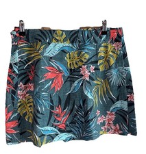 RipSkirt Hawaii Tropical Wrap Skirt Bali Jungle Print Women s Medium Summer