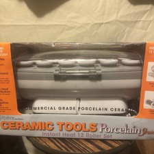 JILBERE PORCELAIN SERIES CERAMIC HOT ROLLERS 20 CT. 3 Sz W/CLIPS JBPCHV21N NEW