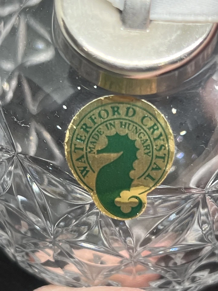 Adorno bola cristal transparente Waterford - 2000 Times Square Foto 4 de 4