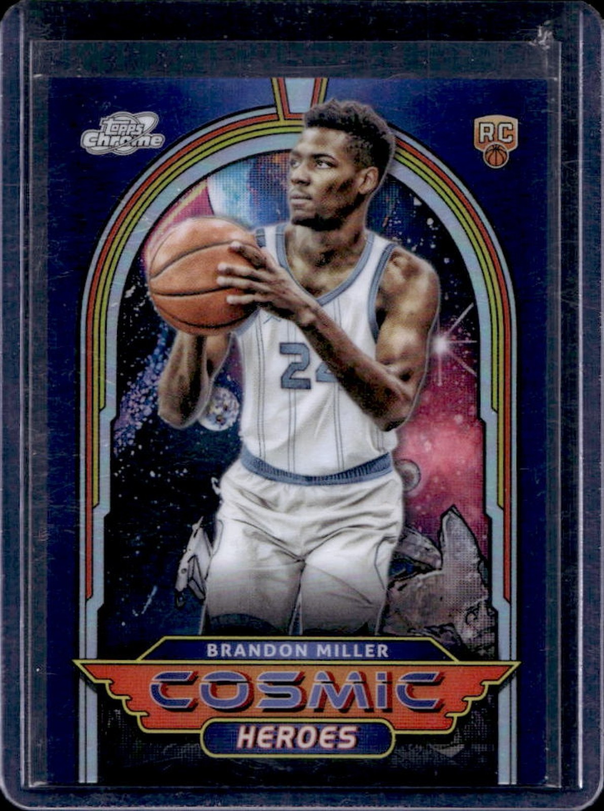 2023-24 Topps Cosmic Chrome Brandon Miller Heroes RC Rookie #CH-20 Hornets