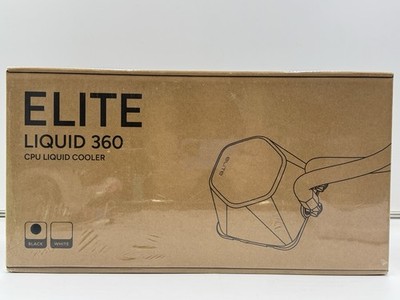 Cooler Master 360 Elite Liquid CPU Liquid Cooler 120mm aRGB Dual Chamber Pump