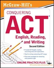 MCGRAW-HILL'S CONQUERING ACT ENGLISH READING AND WRITING, By Steven W. Dulan VG+