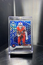 2021 Panini Mosaic - Variations AFC Stefon Diggs #236 Reactive Blue Mosaic Prizm