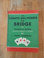 Charles H. Goren - Le comptage des points au Bridge - Editions Fayard (1960)