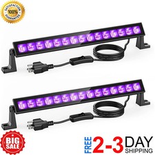 2PCS 40W LED Black Light Bar, Black Lights for Glow Party, Blacklight