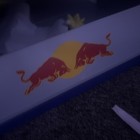 Red Bull Store Display Floor Merchandising Rack Stand, Multicolor — photo 9