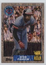 2021 Topps All-Star Rookie Cup Base Image Holofractor 6/99 Rod Carew #42 HOF 1m8
