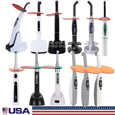 Dental Wireless Cordless LED Cure Curing Light Lamp 2000mw 5W Tool Resin Cure US