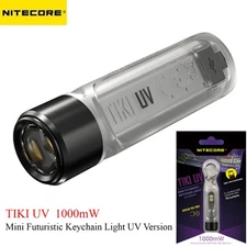 NITECORE TIKI UV Rechargeable Keychain Light Mini UV Flashlight High CRI Torch