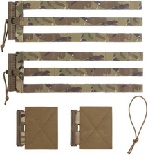Tactical Skeletal Cummerbund Upgarde Kit 3 Band MOLLE Quick Release Buckle Se...