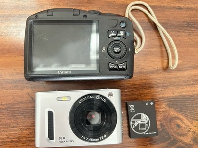 Canon PowerShot SX130 IS 12.1 Mega Pixels Digital Camera 12X Optical Zoom TESTED