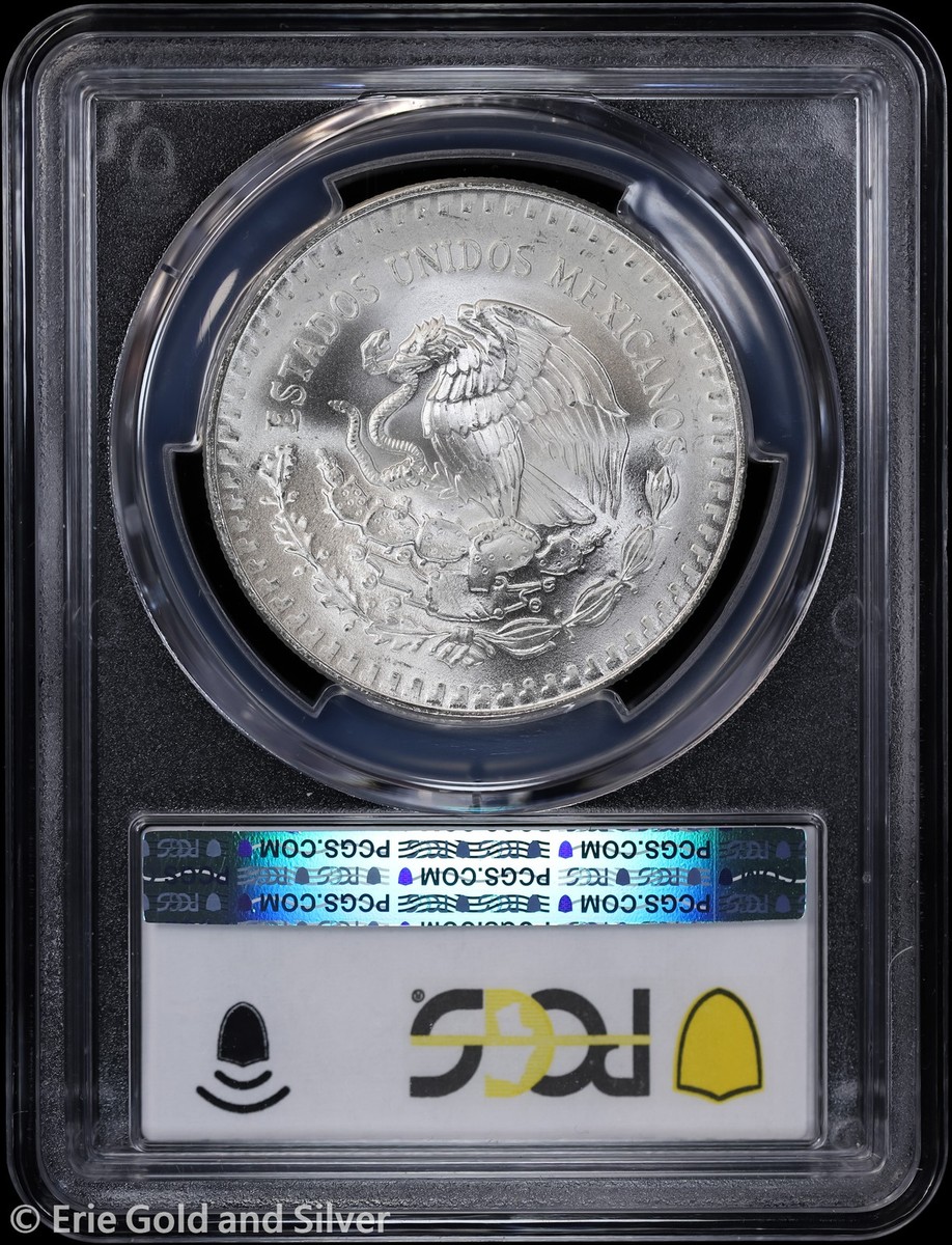 1991-Mo Mexico 1 oz Silver T-1 Libertad PCGS MS 69 | Uncirculated