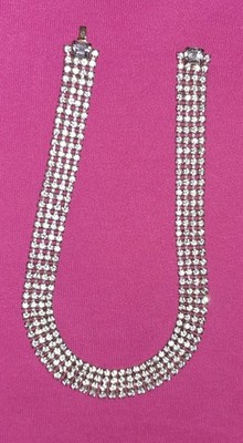 Halskette Swarovski Steine, kaum getragen