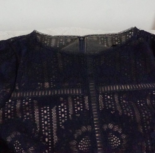 Tadashi Shoji SUMA LACE DRESS Womens 22 Cocktail Wedding Formal Casual - Picture 6 of 15
