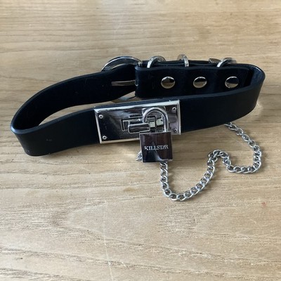 KILLSTAR Choker with Lock and Key, Adjustable