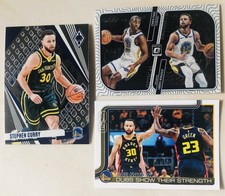 2023-24 Phoenix STEPHEN CURRY + 2023 Optic Optical Illusions 2025 Topps Warriors