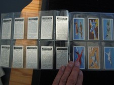ONE COMPLETE SET TRADE CARDS LYON'S TEA WINGS OF SPEED